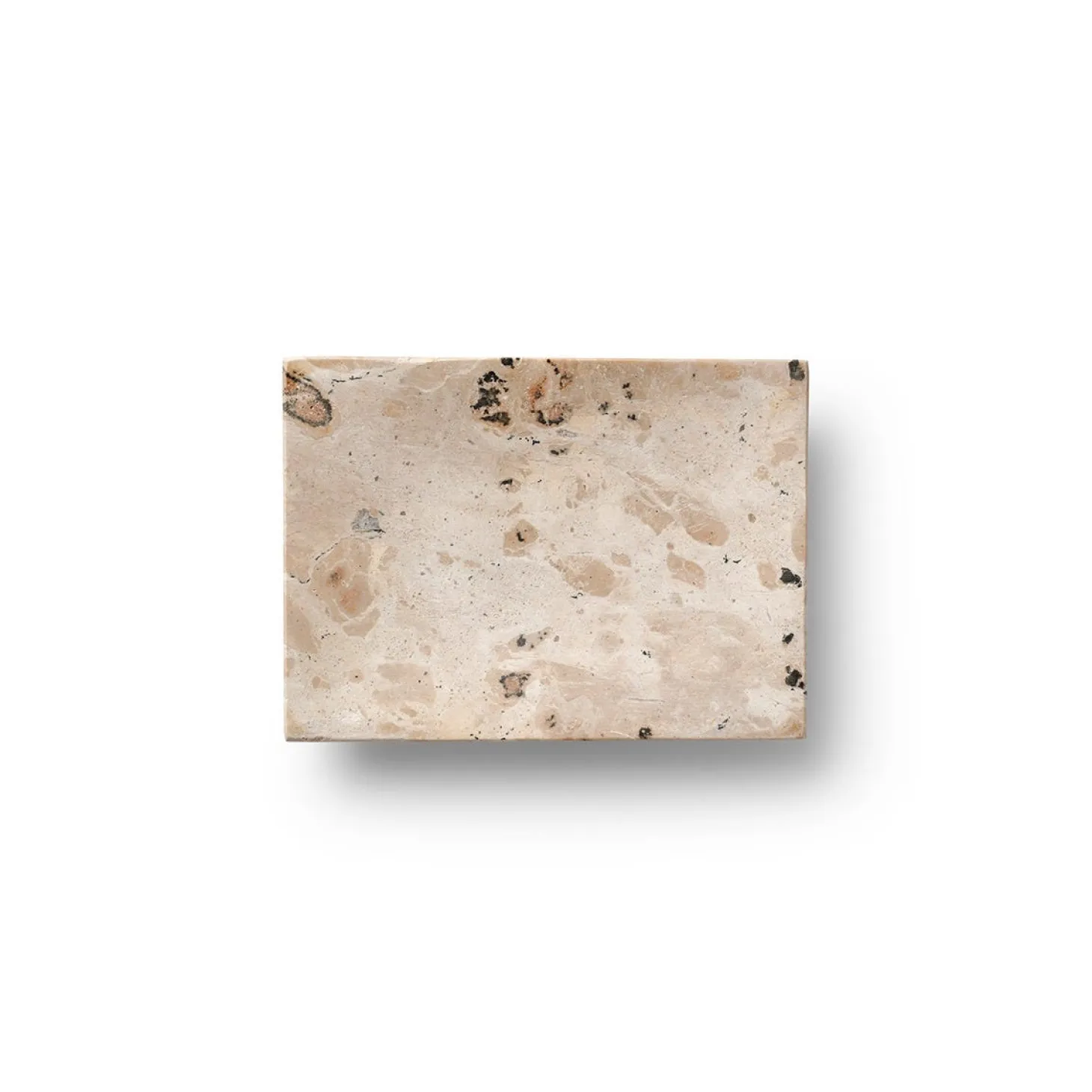 Tvålfat 9x12cm Marmor Beige