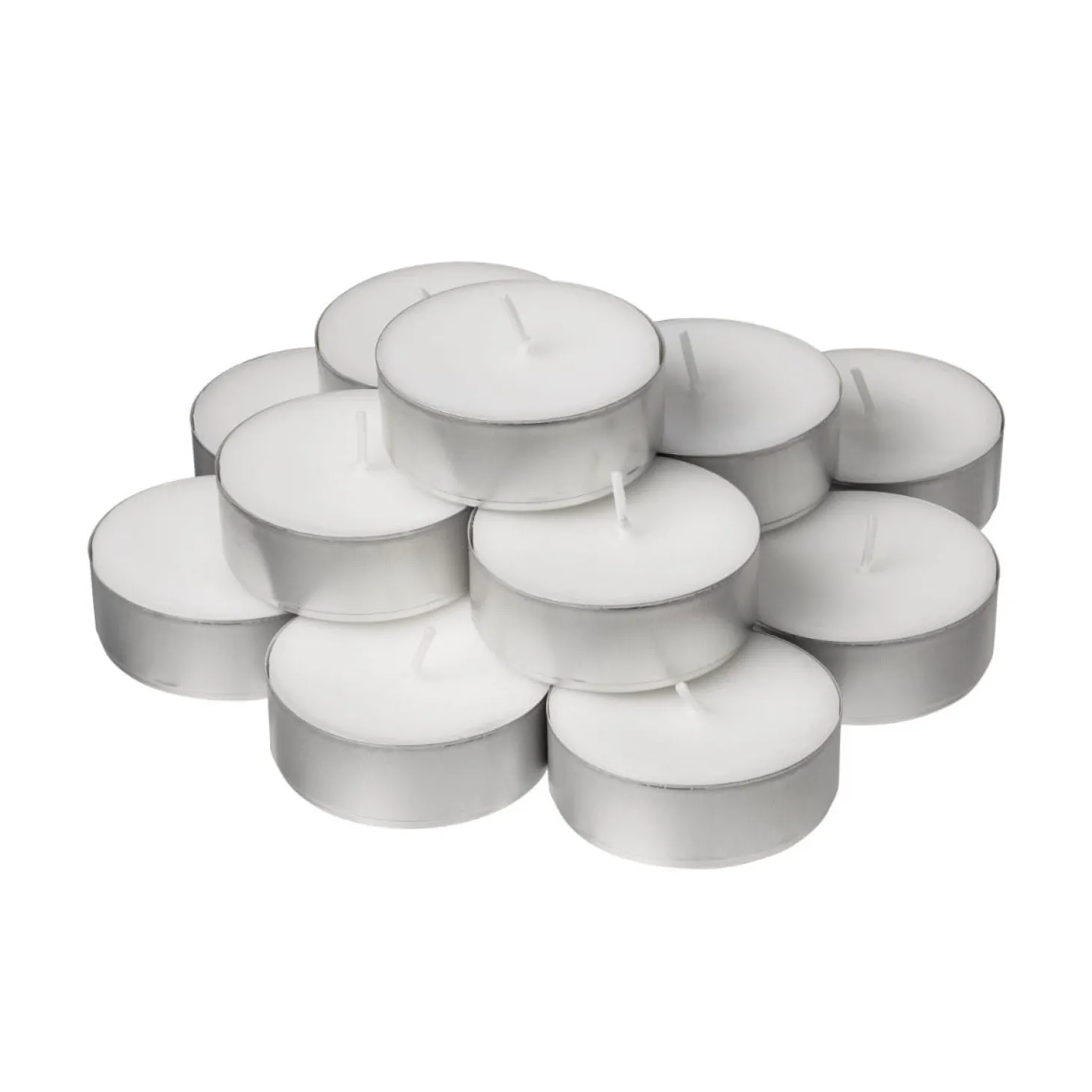 Värmeljus Maxi Stearin 12-p Vit